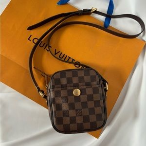 SOLD Louis Vuitton Damier Ebene Rift Crossbody